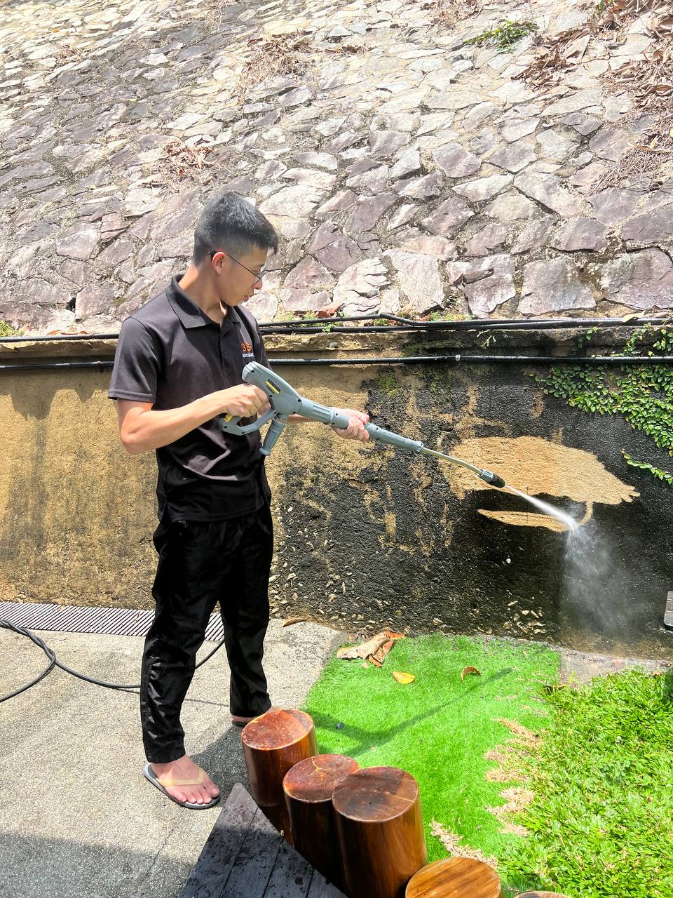 Jet Spray Cleaning